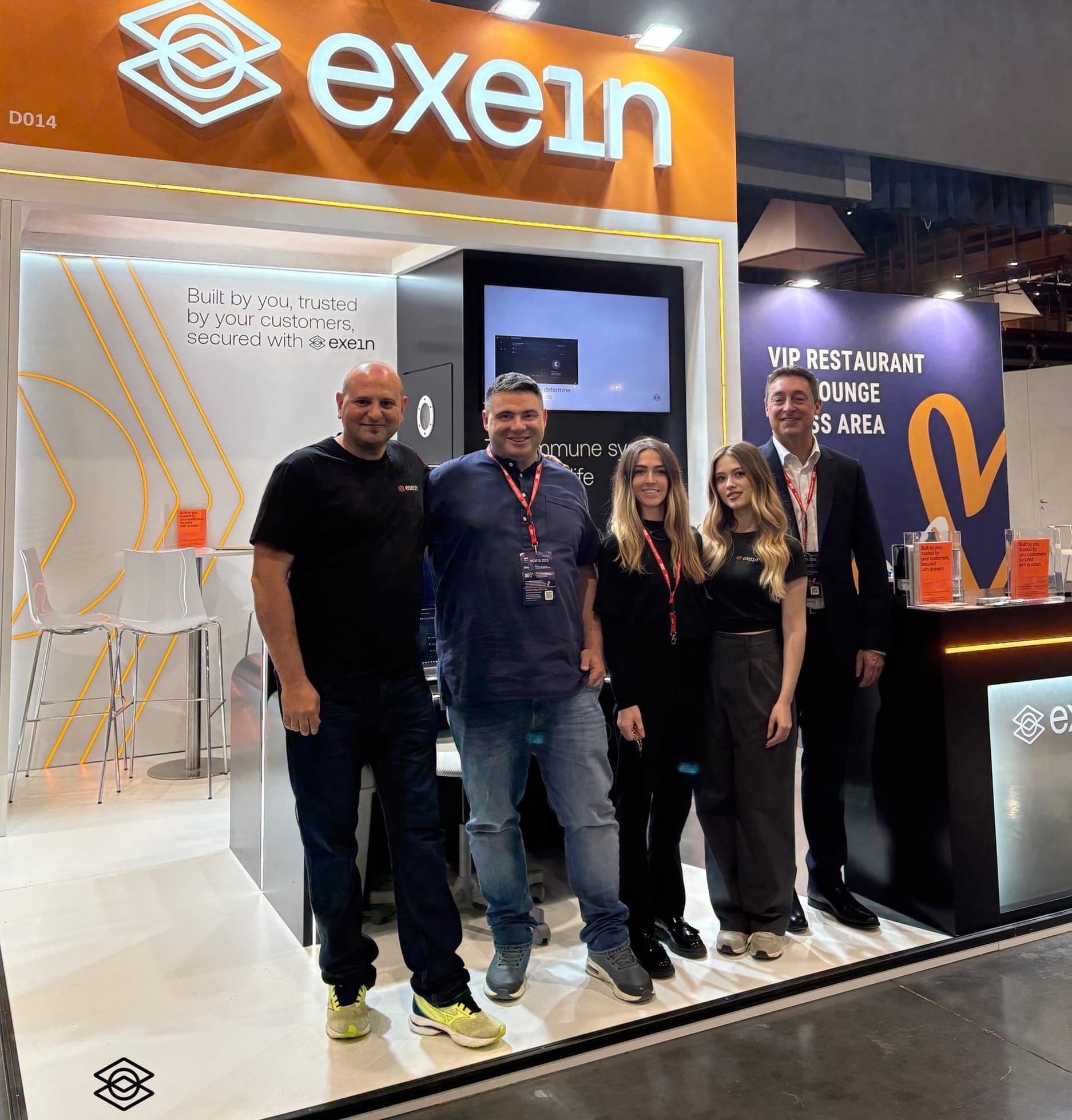 Exein Booth at SPS Italia