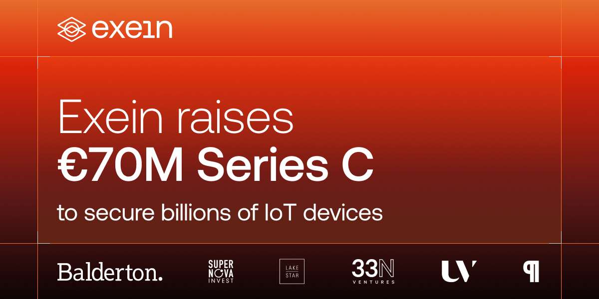 Exein Series C Round of 70M Euros led by Balderton